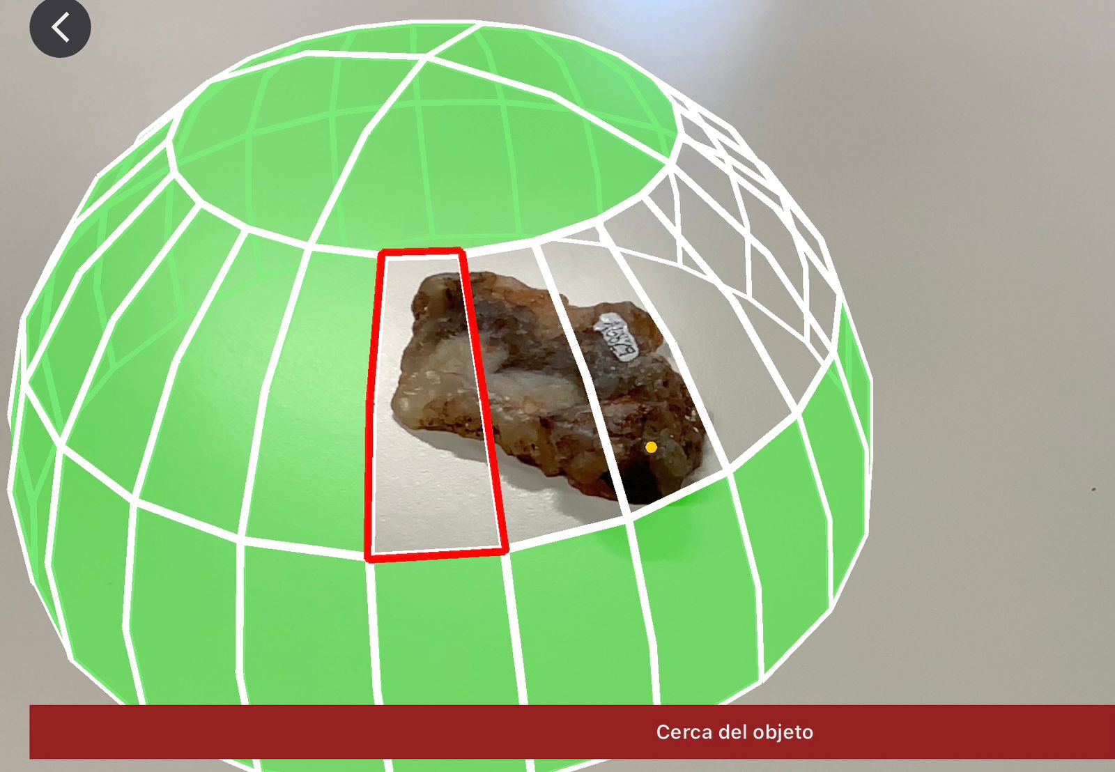 Configuración del escáner 3D
